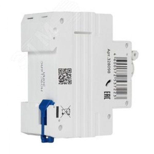 Выключатель автоматический дифференциального тока АВДТ с защитой от сверхтоков 2П 16А 30мА AC 4,5кА OptiDin D63-22C16-AC-У3