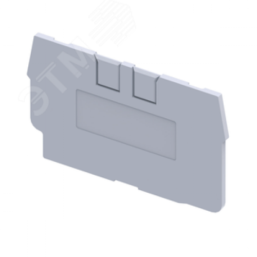 Крышка концевая OptiClip EPCX2.5-серый для клемм CX2.5