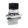 Переключатель OptiSignal D22 C4-S-21 2 положения металл 1НО XB4BD21