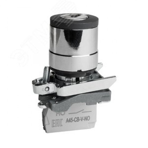 Переключатель OptiSignal D22 C4-SK-21 с ключом 2 положения металл 1НО XB4BA21