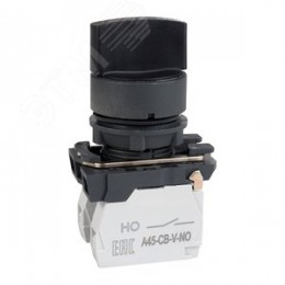 Переключатель OptiSignal D22 C5-S-21 2 положения пластик 1НО XB5AD21