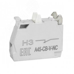 Блок контактный OptiSignal D22A 45-CB-VNC 1НЗ винтовой зажим ZBE102