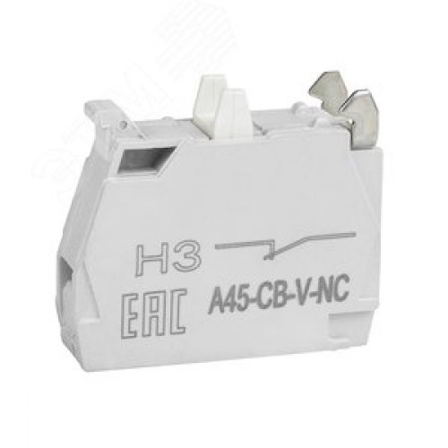 Блок контактный OptiSignal D22A 45-CB-VNC 1НЗ винтовой зажим ZBE102