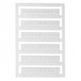 Маркировка для клемм Ш=6 мм 