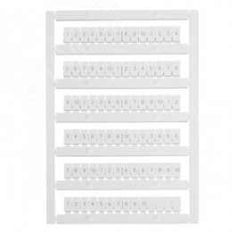 Маркировка для клемм Ш=5 мм 