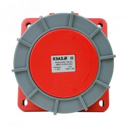 Розетка фланцевая наклонная 445-125А-6h-380AC-3P+PE+N-IP67