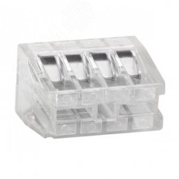 Клемма строительно-монтажная OptiKit СМК 2273-248 (с пастой) 8 отверстий 0,5-2,5 мм2