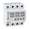 Реле напряжения OptiRel D PVC-3-63 с ЖК-дисплеем и контролем тока трехфазный 63 А