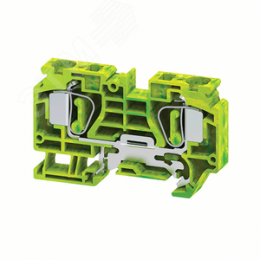 Клемма заземляющая 16 кв.мм пружинная OptiClip CSCG-16-PE-(1,5-16)