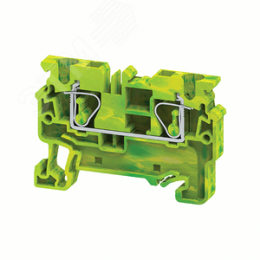 Клемма заземляющая 4 кв.мм пружинная OptiClip CXG-4-PE-(0,2-4)