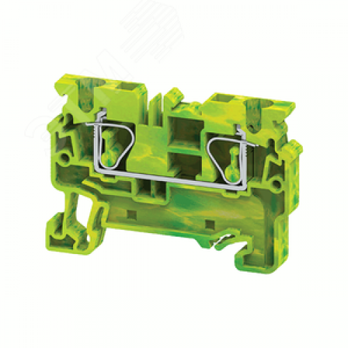 Клемма заземляющая 4 кв.мм пружинная OptiClip CXG-4-PE-(0,2-4)