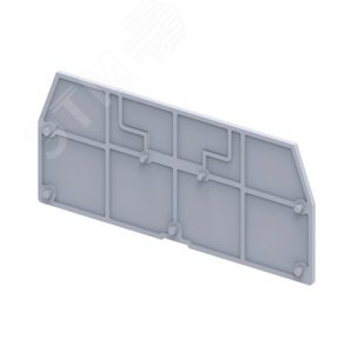 Крышка концевая OptiClip EPCDS6U-серый для клемм CDS6U
