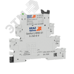 Модуль релейный OptiRel G RM38-51-220-240U-6-V-CO