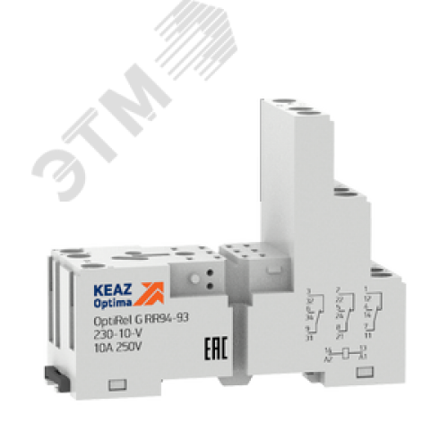 Розетка для реле OptiRel G RR94-92-230-12-V