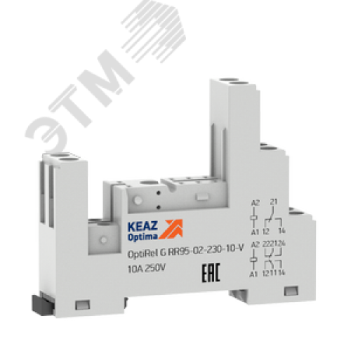 Розетка для реле OptiRel G RR95-02-230-10-V