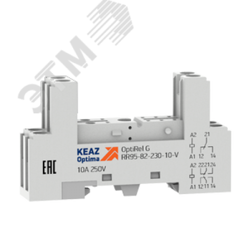 Розетка для реле OptiRel G RR95-82-230-10-V
