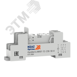 Розетка для реле OptiRel G RR97-72-230-10-V