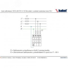 УЗИП ГРОЗОСТОП ГСК12-230/12,5 3+1 С, класс I+II , Iimp - 12,5 кА (10/350), Imax (8/20) - 40 кА