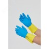 Перчатки латексные с хлопковым напылением VE330, размер 9