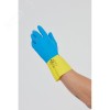 Перчатки латексные с хлопковым напылением VE330, размер 9