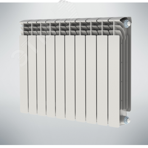 Радиатор биметаллический секционный ПРОФИ 500/100/14 боковое подключение 2758Вт