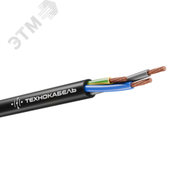 Кабель силовой КГТП-ХЛ 3х1,5(N,PE) 220/380-3 ТРТС