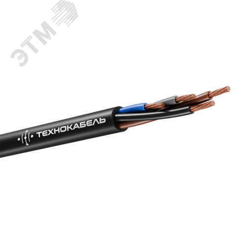 Кабель силовой КГТП-ХЛ 4х6(N) 220/380-3 ТРТС