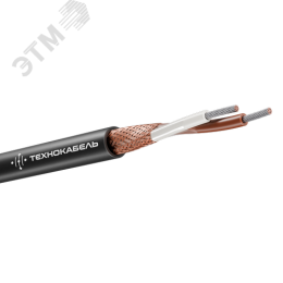 Кабель монтажный МКЭШ 2х0,5  (100 м) ТРТС