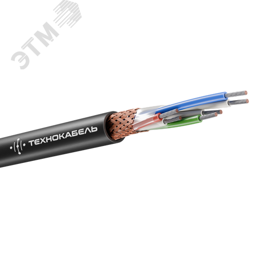 Кабель монтажный МКЭШВнг(А)-LS 3х2х1(100м) ТРТС