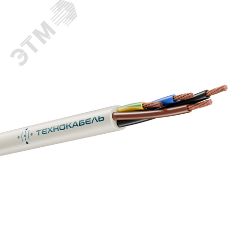 Провод ПВСнг(А)-LS 4х1,5(3х1,5+1х1,5) ТРТС