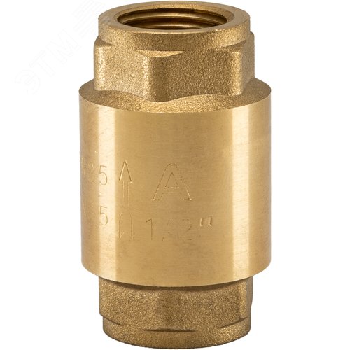 Клапан обратный с латунным сердечником ВВ 3/4'