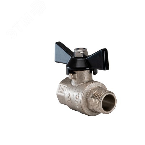 Кран шаровой полнопроходной  3/4' ВН бабочка