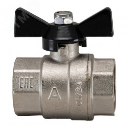 Кран шаровой полнопроходной  1' ВВ бабочка