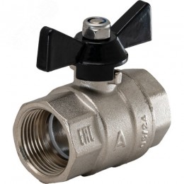 Кран шаровой полнопроходной  1' ВВ бабочка