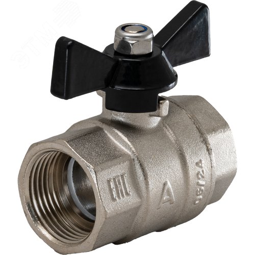 Кран шаровой полнопроходной  1' ВВ бабочка