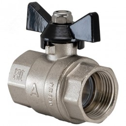 Кран шаровой полнопроходной  1' ВВ бабочка