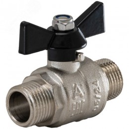 Кран шаровой полнопроходной  1' НН бабочка