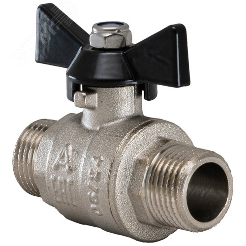 Кран шаровой полнопроходной  1' НН бабочка