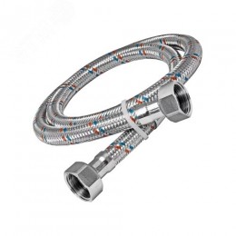 Гибкая подводка для воды ВВ 1/2 100 см нерж сталь