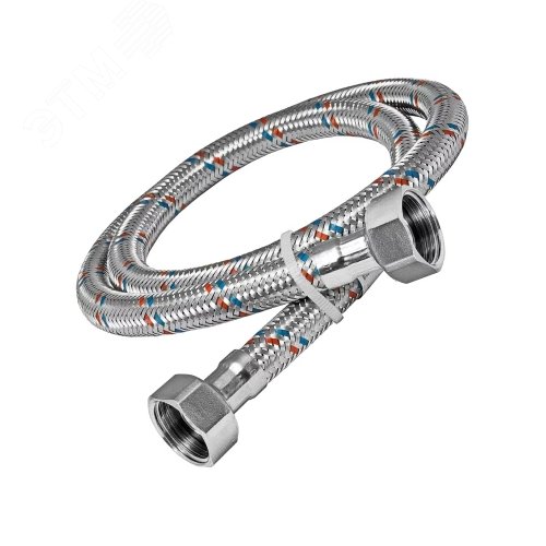 Гибкая подводка для воды ВВ 1/2 50 см нерж сталь