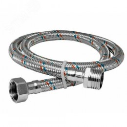 Гибкая подводка для воды ВН 1/2 100 см нерж сталь