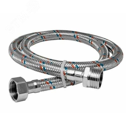 Гибкая подводка для воды ВН 1/2 80 см нерж сталь
