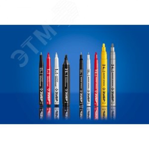 Маркер перманентный для отверстий КОЛИБРИ черный, 0.7-1 мм