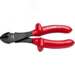 Бокорезы ''ЭЛЕКТРИК'' усиленные, диэлектрические, высоковольтные до ~1000В, маслобензостойкая рукоятка, 170мм, Мастер 2214-6-17