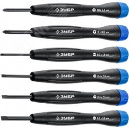 Набор отверток для точных работ 6 предм., TX-6