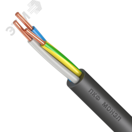 Кабель силовой ППГнг(А)-HF 3Х4 ок(N,PE)-0,66 ТРТС