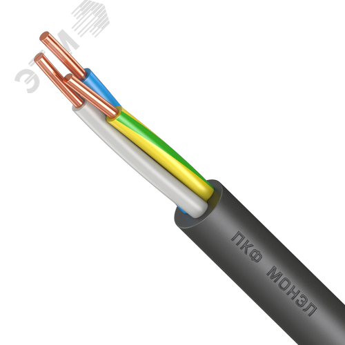 Кабель силовой ППГнг(А)-HF 3Х6 ок(N,PE)-0,66      барабан ТРТС