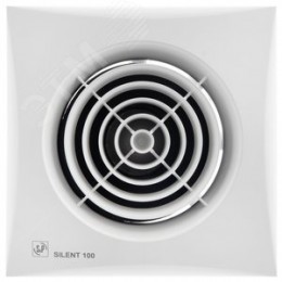 Вентилятор вытяжной Silent-100 CMZ со шнуровым выключателем