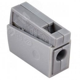 Клемма соединительная  1-контактная Elеctrodeel для ламп ED 224-101-b6, сечение 0,5-2,5 мм2, 24А/380В (упаковка 6 штук)