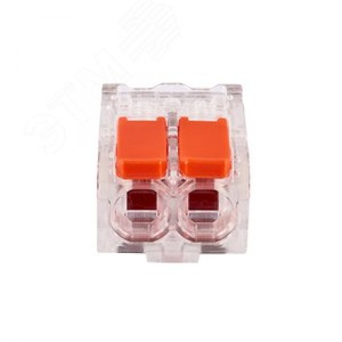 Клемма соединительная  2-контактная Elеctrodeel ED 230-612-b6, сечение 0,5-6,0 мм2, 41А/450В (упаковка 6 штук)